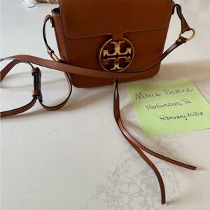 Tory Burch Tan Leather Crossbody Bag